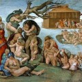 The  Great Flood by Michelangelo, Sistine Chapel ceiling, 1508-1512