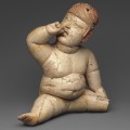 Olmec "Baby figure", 1200-900 BC, Michael Rockefeller Collection