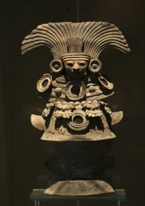 Teotihuacan figure with star representing Venus