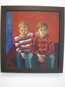 Alice Neel's sons, by Neel